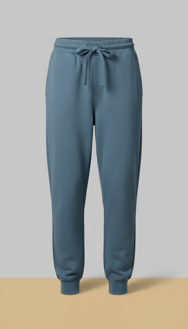 Relaxed Fit Joggers with Tapered Leg